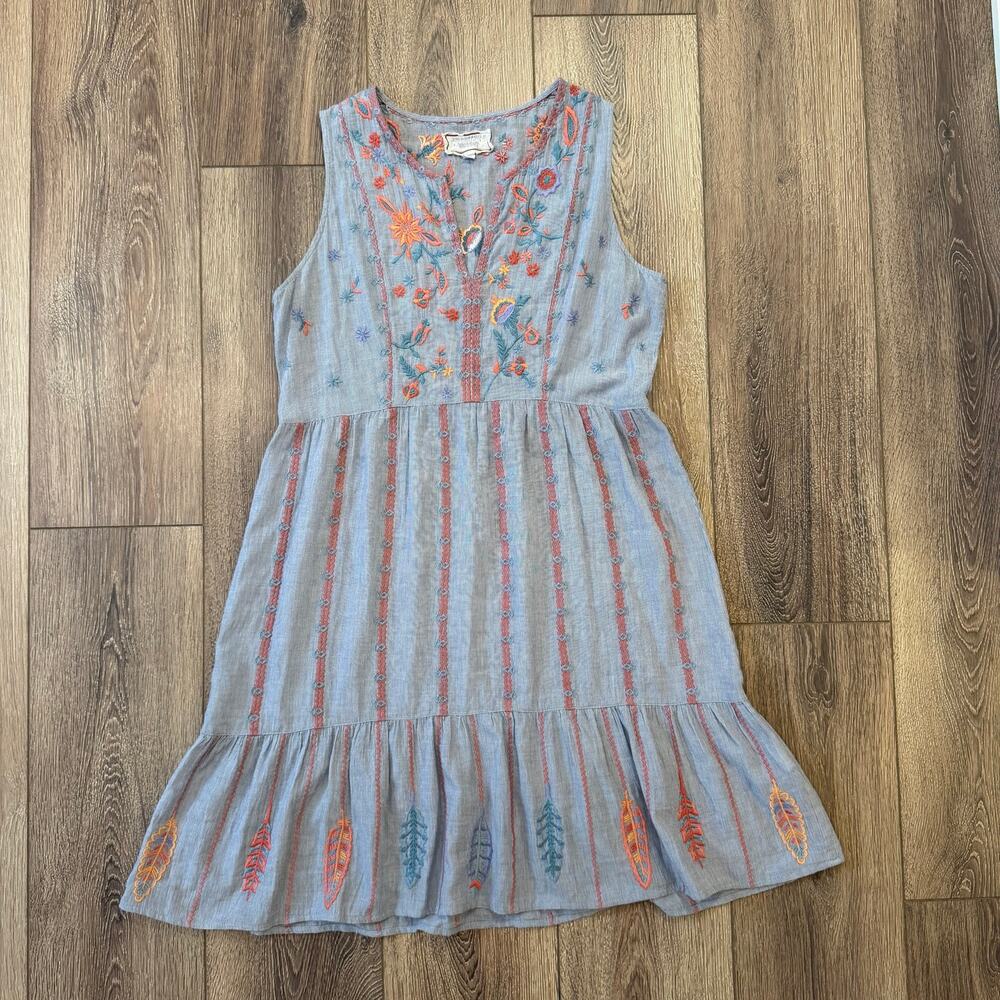 Johnny Was Cyrielle Effortless Boho Tank Dress - Picture 1 of 8